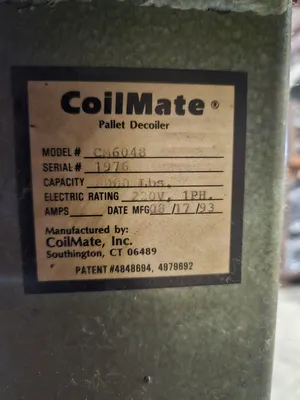 1995 COILMATE CM6048 Uncoilers | Universal Press & Machinery (UPM) (4)