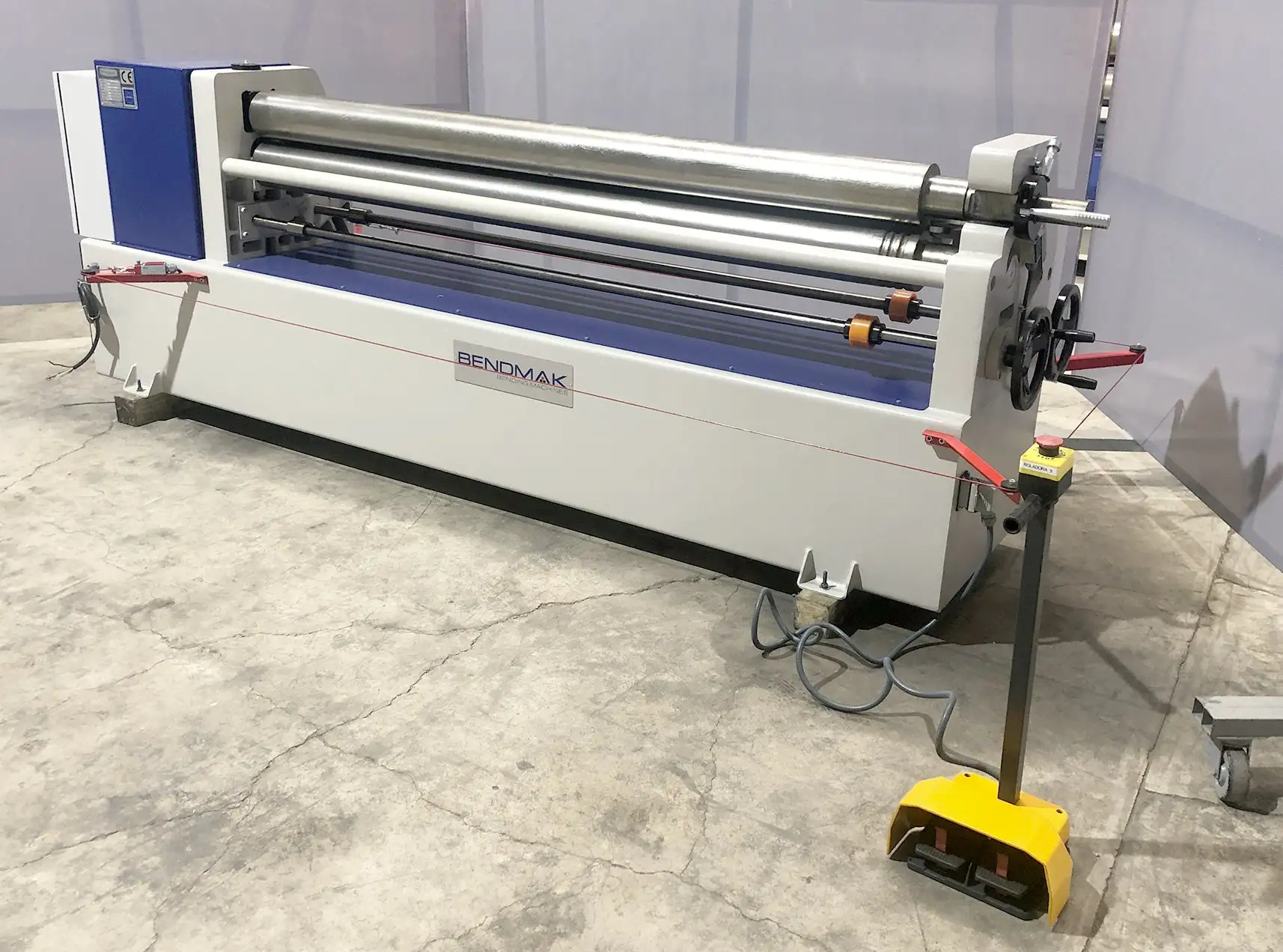 New | in-Stock BENDMAK CYL 140-20/4.5 Plate Bending Rolls including Pinch Texas US | FMI Trading #1289657