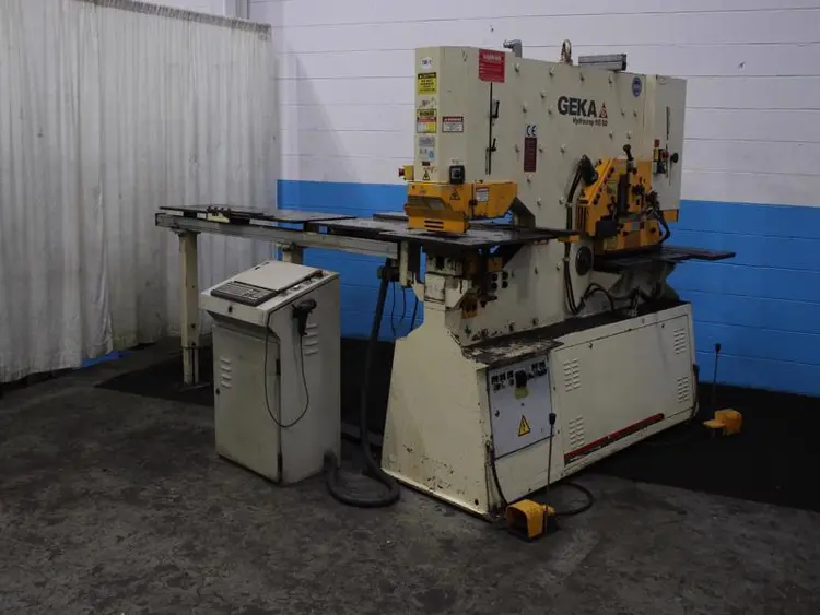 Used 2012 GEKA HYD 110 SD Ironworkers Illinois US | BLUMBERG MACHINERY COMPANY #398058