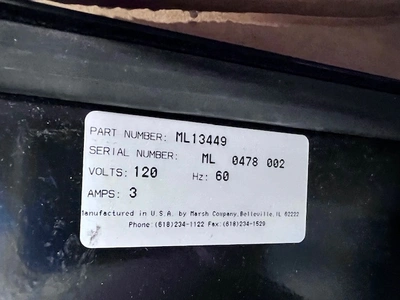 Marsh ML13449 LCP/ML8 Ink Jet Printing System