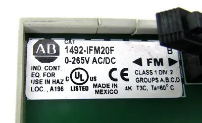 USED ALLEN BRADLEY 1492-IMF20F