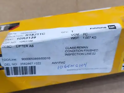 NEW CATERPILLAR 10R-3139
