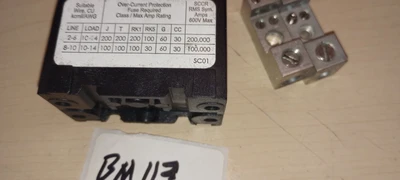 Used LITTLEFUSE ACS 600V DISTRIBUTION BLK 115A 2 POLE | Series: LD Circuit Breakers Arizona US | ASSET CONVERSION SPECIALISTS, INC. #1271353
