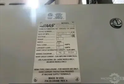 USED 2019 HAAS VF-10/50