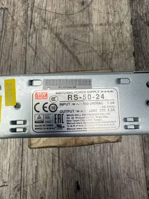 Used MEAN WELL RS-50-24 Misc Electrical & Power Parts South Carolina US | ESS Industrial Equipment Sales #1328070