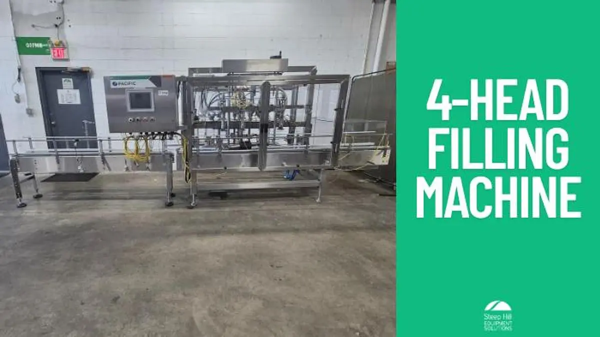 Pacific 4-Head Gravimetric Filler