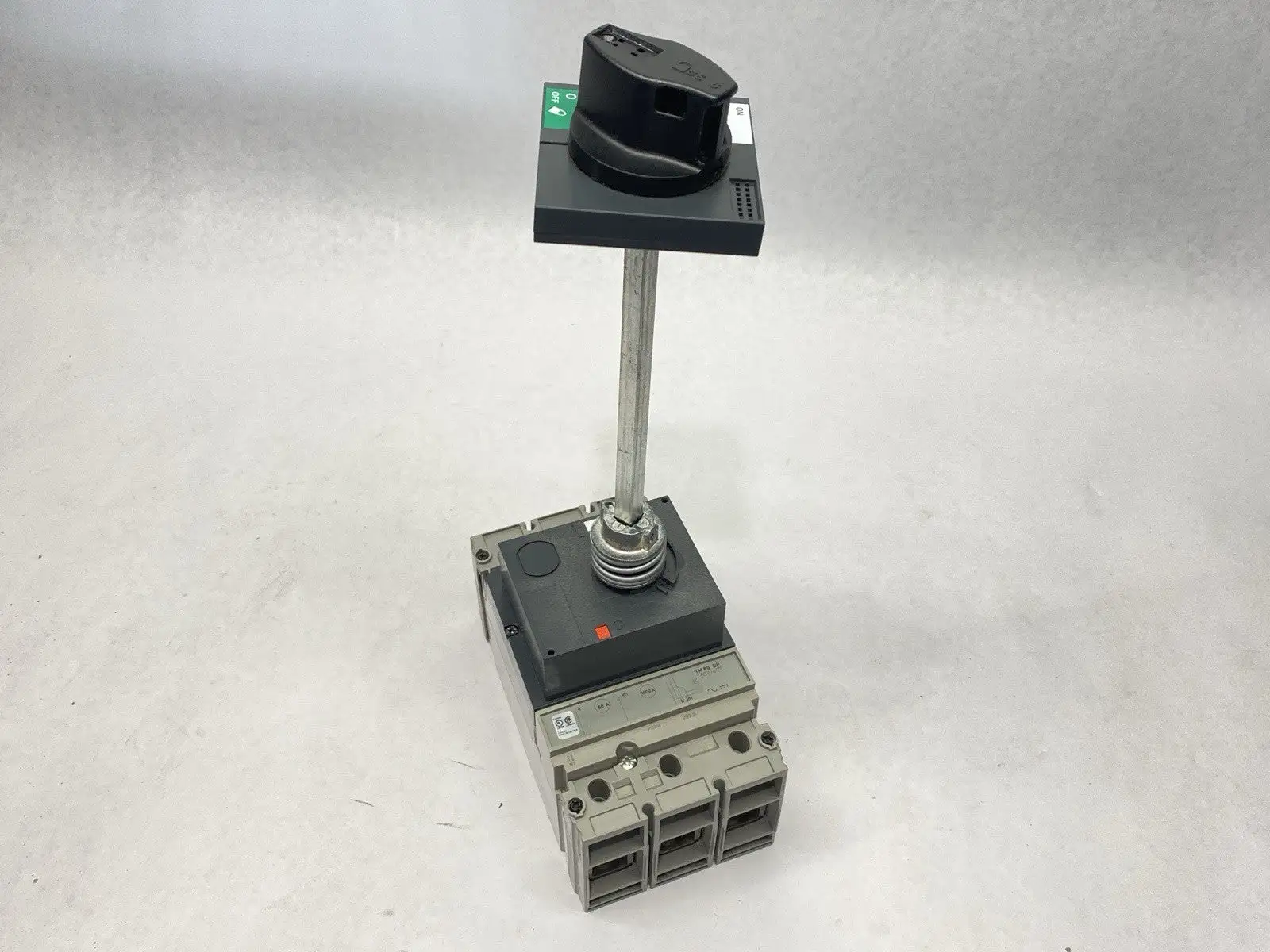 Used Schneider Electric Circuit Breaker 3-P 80A 600V 37676 w/ Rotary Handle Circuit Breakers Michigan US | Maverick Industrial Sales #1398712