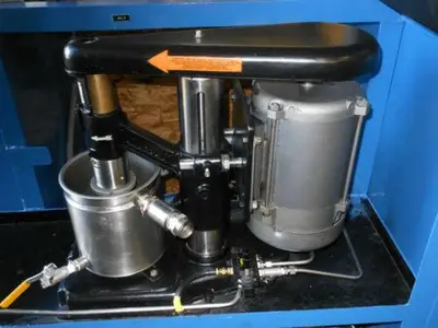 Kady Mill Dispersion System, 3 HP, 1 gallon,Stainless Steel replacement,dual 7" diameter x 8.5" deep jcktd mixing tanks