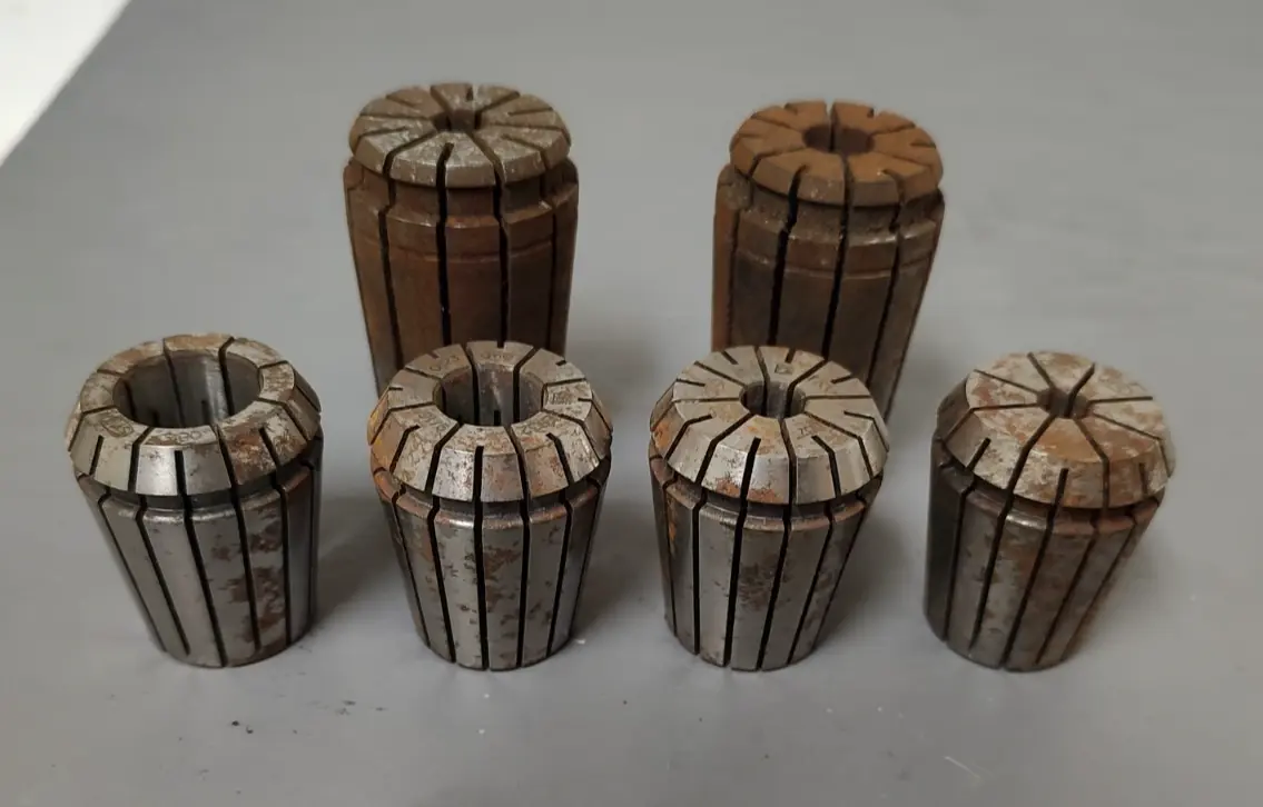 🔥QTY 6 - Spring Collet Set CNC Engraving Machine & Milling Lathe