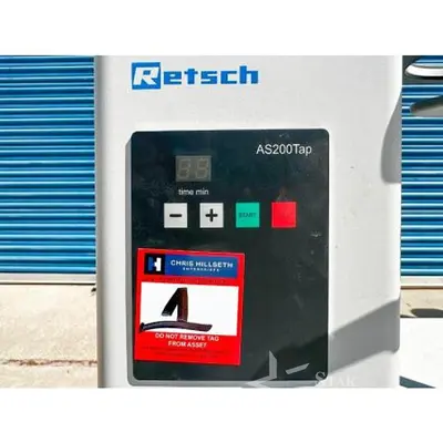 Used 2012 RETSCH AS200 Miscellaneous Testers California US | Star Industries #1250135