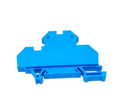 43550 BL,EURO D4-2 | Morsettitalia EURO D4-2 Two Stage Terminal Block, Blue, 43550 BL LOT OF 5 - Used