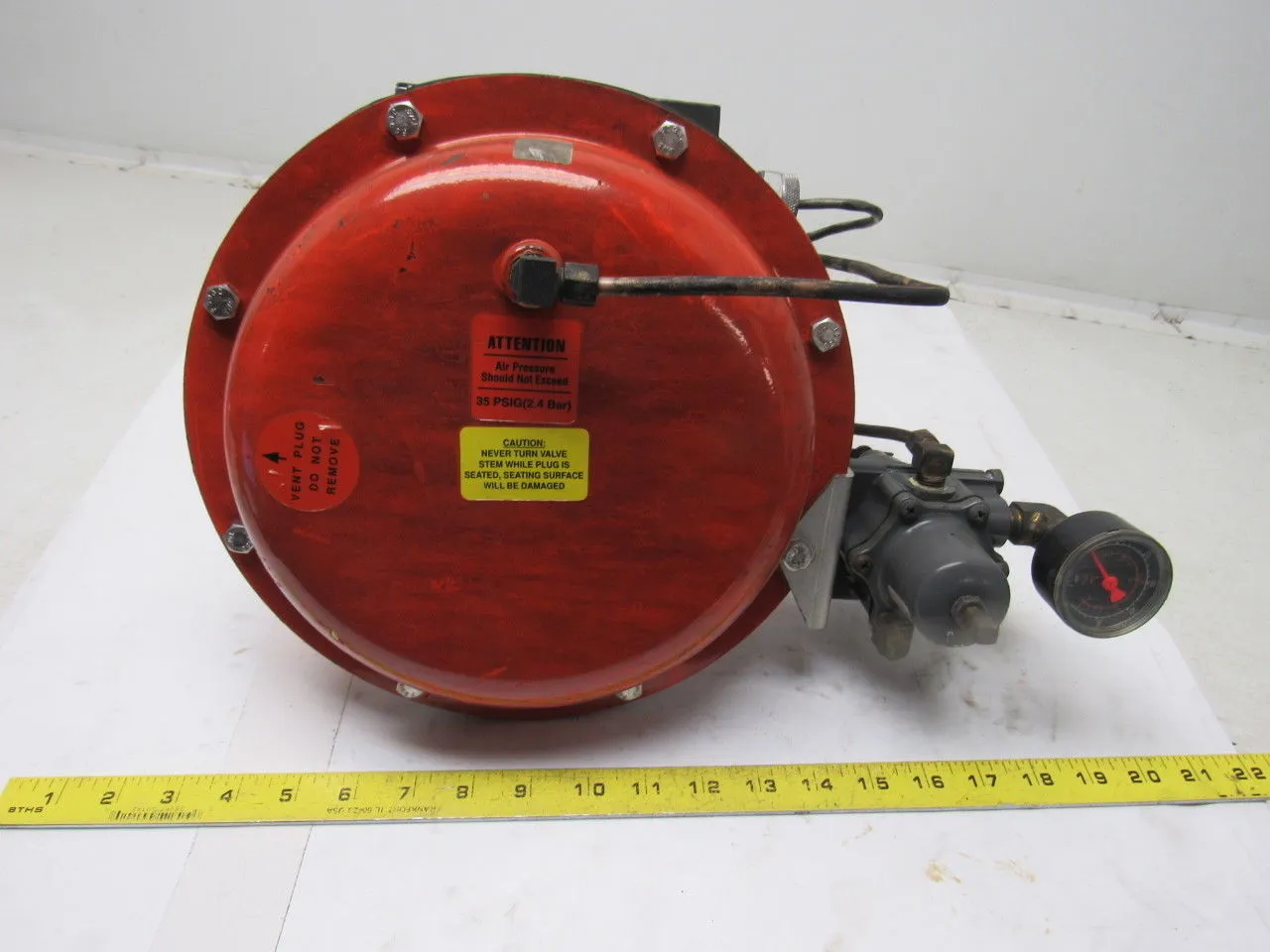 Fisher Type 3661 4-20 mA DC Single Acting Pneumatic Valve Actuator 1-1/2" Valve