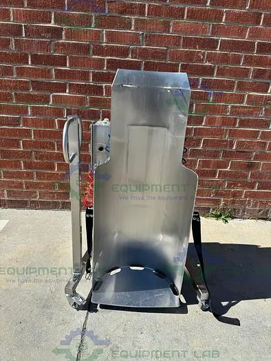 Used PALAMATIC PALPHARMA TIP AIR OPERATED PORTABLE DRUM TILTER / LIFT SWL 100 KG Drum Dumpers & Lifts California US | Equipment Lab #914090