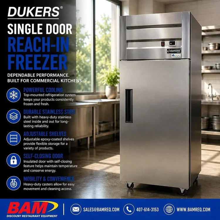 Used DUKERS D28AF Freezers Florida US | BAM Discount Restaurant Equipment #1321472
