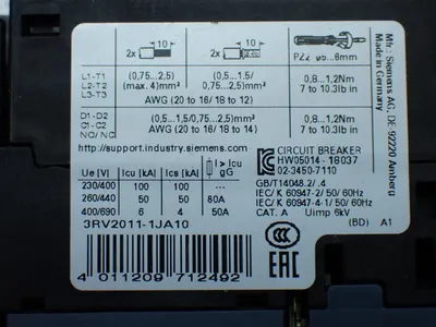 NEW SIEMENS 3RA21101JA161BB4
