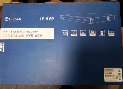 Used Luma Luma LUM-120-NVR-8CH-4T Security & Surveillance US | Infinity wholesale & Supply LLC #1305844