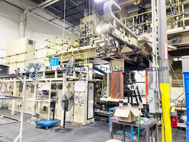 Kautex Single 50 LB Blow Molder
