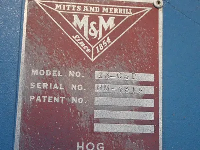 Used M&M 13CSD Granulators Ohio US | HGR 24 #733651
