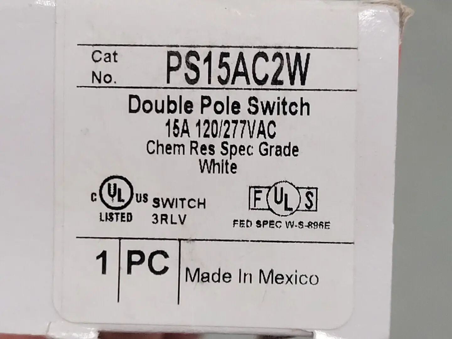 Used LEGRAND PS15AC2W Switchgears British Columbia CA | Lenmark #244592