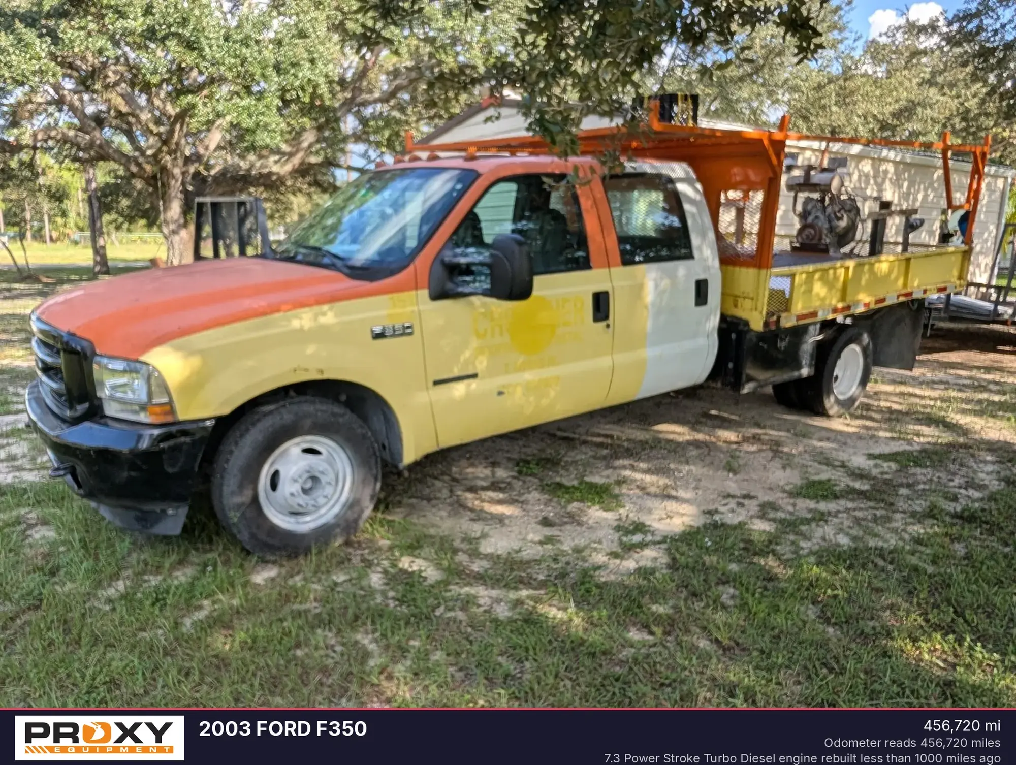Used 2003 FORD F350 Service & Utility Trucks Florida US | Proxy Equipment #1385204