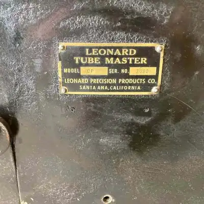 LEONARD TUBE MASTER CP Pipe, Tube & Bar Benders | Norcal Machinery (8)