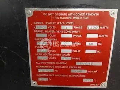Used 2000 DAVIS STANDARD MV-35IN35 SINGLE SCREW EXTRUDER Extruders Arizona US | US Recycling Equipment #1561683