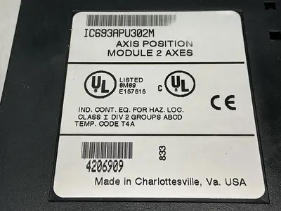 USED GE FANUC IC693APU302M