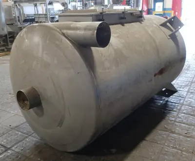 SPC8830  Dust Collector 137 cu.ft. total capacity cyclone separator Stainless Steel