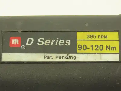 Ingersoll Rand D Series Nutrunner 90-120Nm 395rpm 1/2" Nut Driver