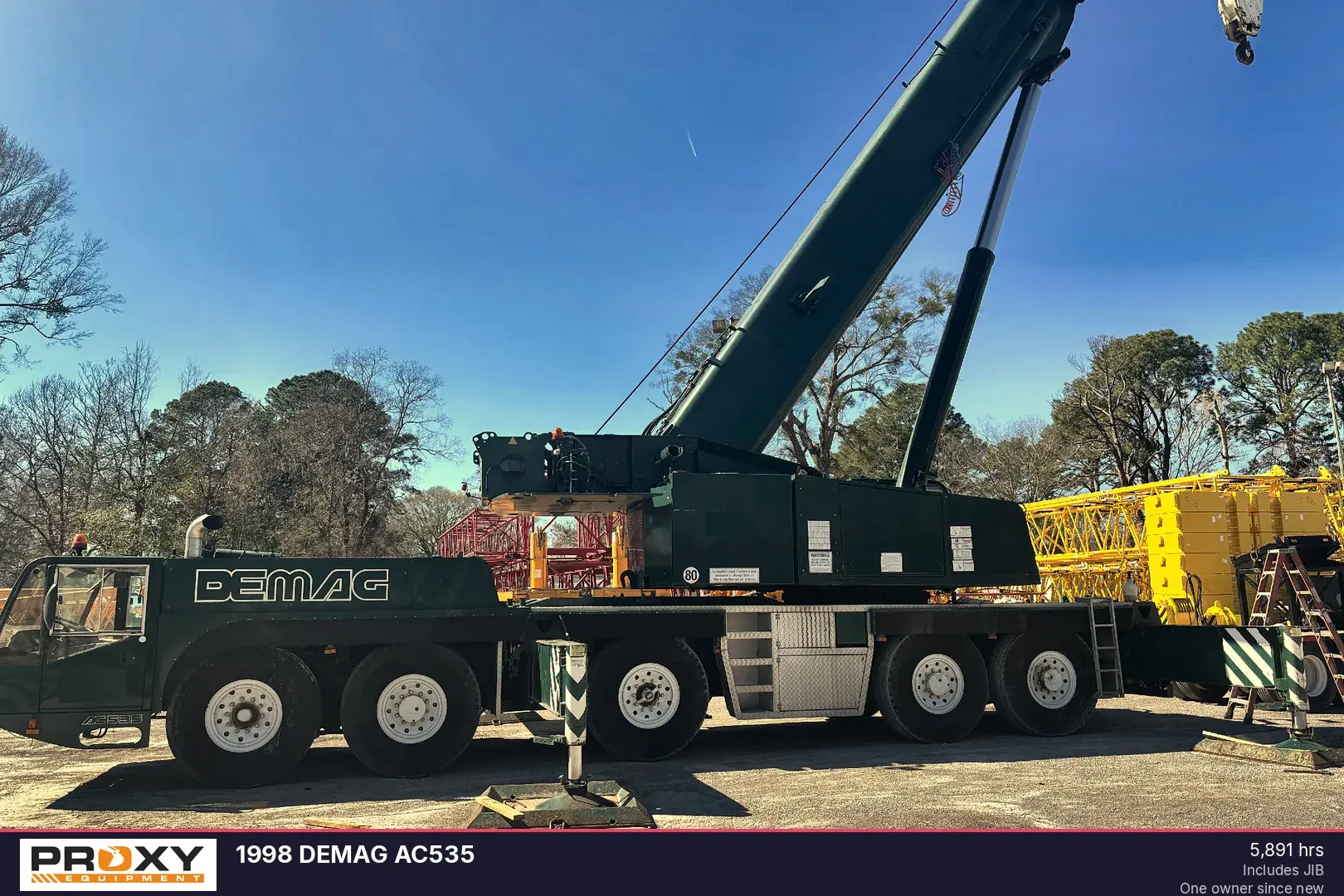 Used 1998 DEMAG AC535 Truck-Mounted Cranes Louisiana US | Proxy Equipment #1385190