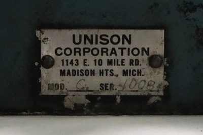 Used Unison-Dedtru MODEL C ATTACHMENT, WITH VARI-SPEED CONTROL Centerless Grinders New Jersey US | Machinery Values #1285801