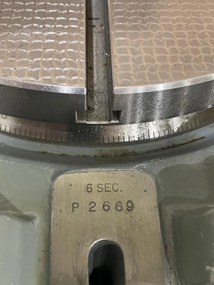 11″ MOORE PRECISE ROTARY TABLE