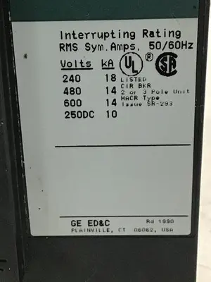 USED GENERAL ELECTRIC / GE TED136100