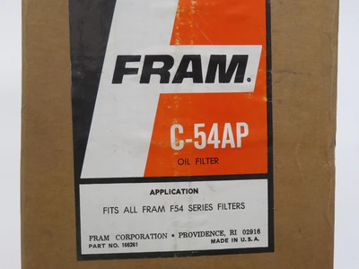 New | in-Stock FRAM _UNKNOWN_ Oil Filter | OCO Industrial #1639954