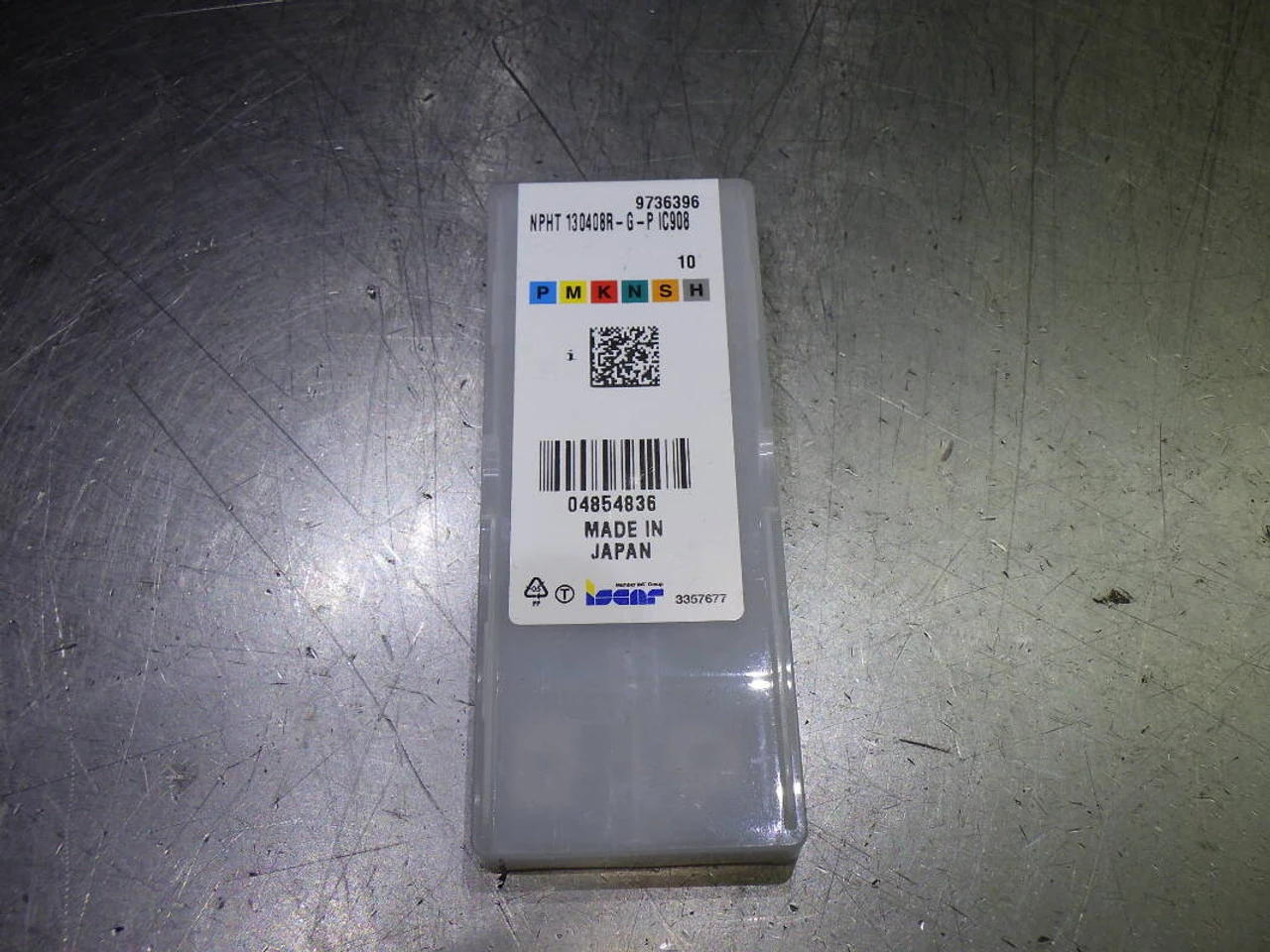 Iscar Carbide Milling Inserts QTY10 NPHT 130408R-G-P IC908 (LOC2620)
