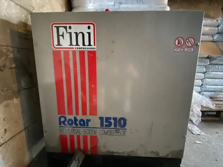 Used 1997 FINI ROTAR 1510 Rotary Screw & Sliding Vane Air Compressors | Amaron s.r.o. #1060679