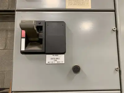 Five Star Motor Control Center (MCC), 600V Max., 1000A, 21 Buckets