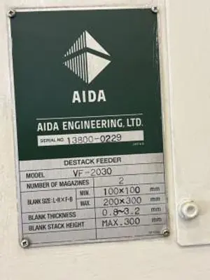 USED AIDA NS2-3000(2)