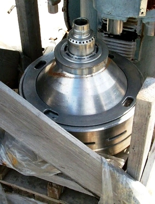 Alfa-Laval UVPX 207-74A concentrator centrifuge, 316SS.