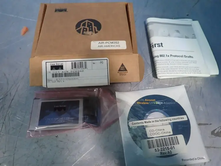 Used CISCO SYSTEMS AIRPCM350 Network Cards Ohio US | HGR 24 #864334