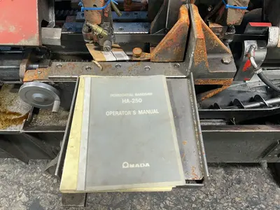 Used 1997 AMADA HA250W Horizontal Band Saws Ohio US | HGR 24 #1332737
