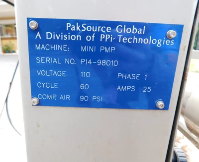 USED PPI TECHNOLOGIES MINI PMP
