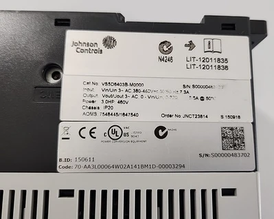 NEW Johnson Controls VS5D6403B-M0000