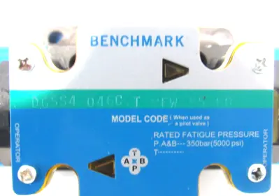 NEW BENCHMARK DG5S4-046C-T-MFW-P5-60 VALVE DG5S4046CTMFWP560