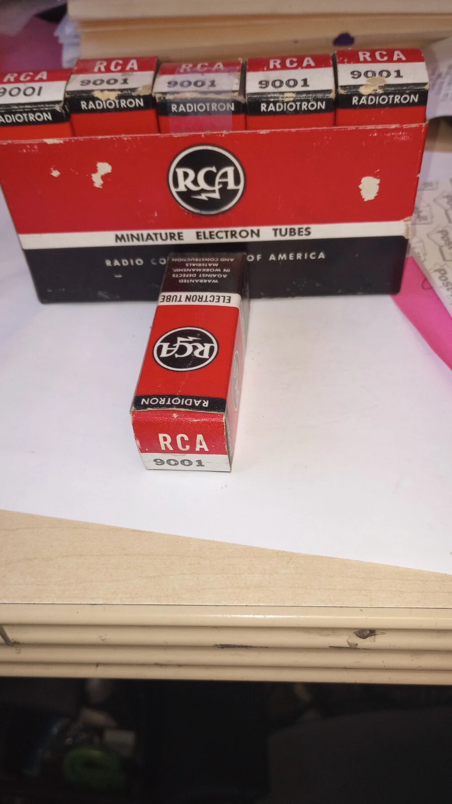 NEW RCA 9001 ELECTRON TUBE
