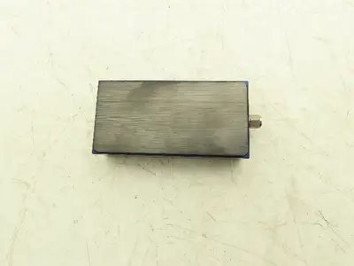 New Way S124002 Air Bearing Flat Rectangular 40mm X 80mm 60PSI M5 X .8 Air Inlet