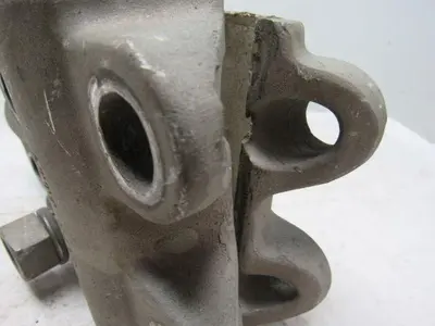 A B W ATTT 2412 1-1/4" x 2-1/2" IPS  Cable  Aluminum Terminal Lug Tap Adapter