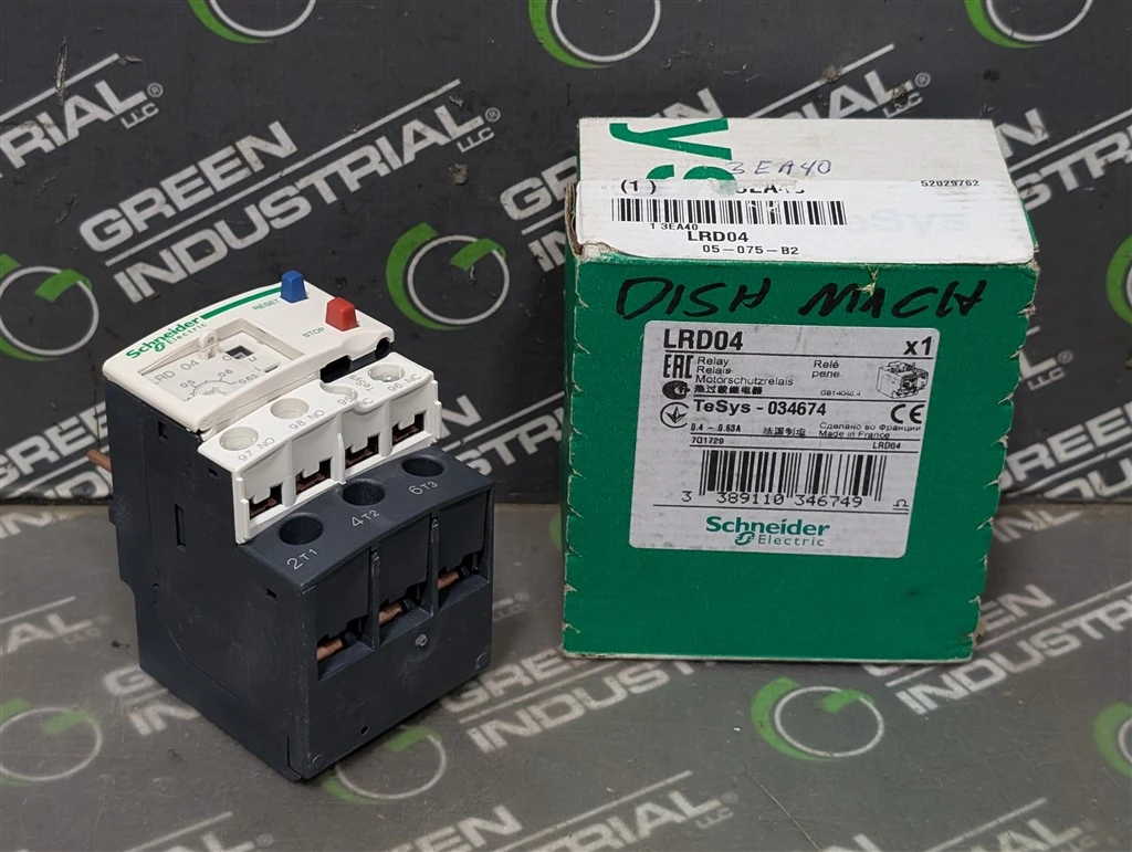 Schneider Electric LRD04 Thermal Overload Relay TeSys 034674 New NIB