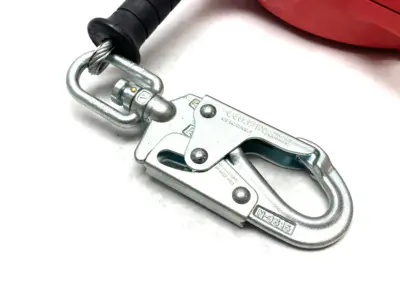 USED 3M PROTECTA® REBEL SELF-RETRACTING LIFELINE, SWIVELING ANCHOR, 50FT
