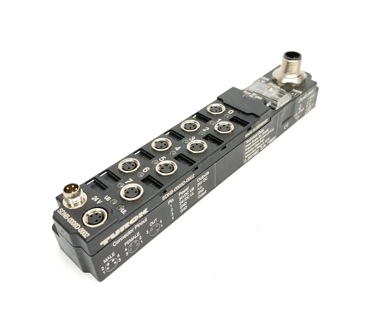 USED TURCK SDNB-0008D-0002, 6824053, PICONET DEVICENET